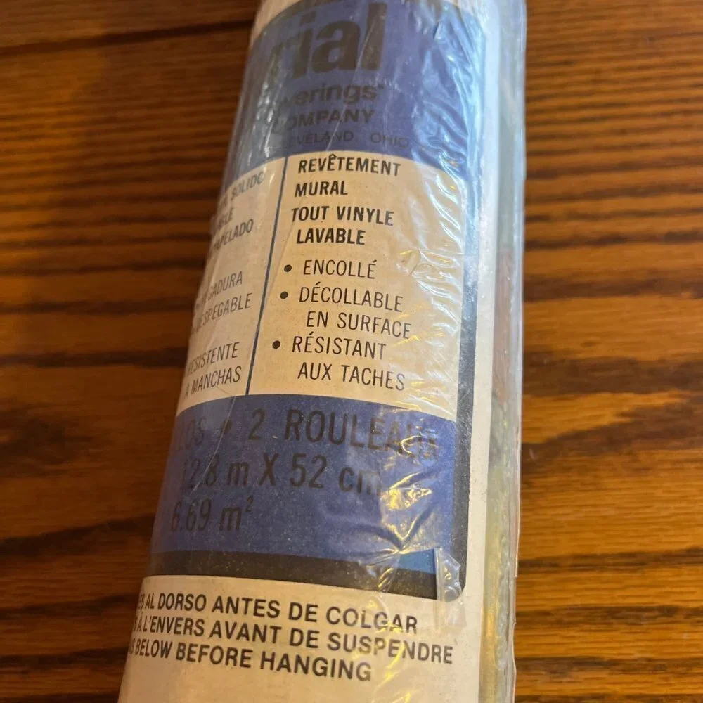 Imperial Vinyl 2 Washable Clement/Howe Bicycle La Conquete Wallcovering